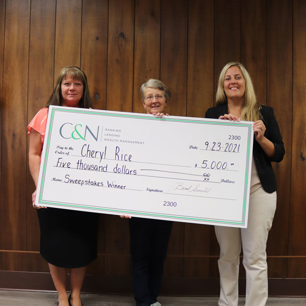 C&N summer sweepstakes gives away $15,000